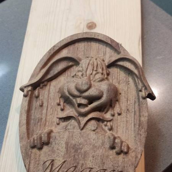 Rabbit, Funny Rabbit 3D CNC Router Files, 3d Stl File, Vectric,aspire ...