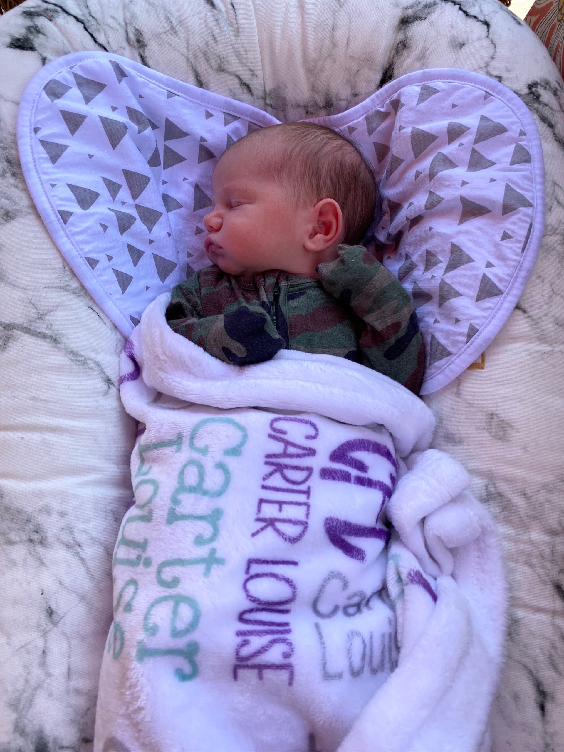 Monogram Baby Blanket- Boy Blanket- Personalized Baby Blanket- Swaddle Receiving Blanket- Baby Shower Gift