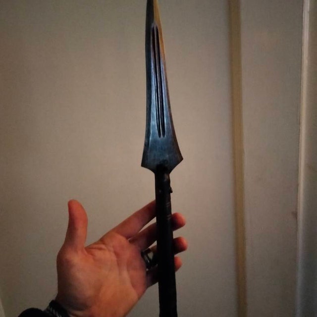 Fer De Lance D'aile Viking Médiévale Forgé à La Main - WarriorsOutfit - Neuf