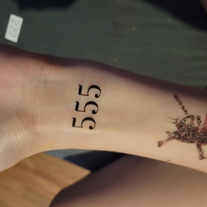 10 Best 555 Tattoo IdeasCollected By Daily Hind News