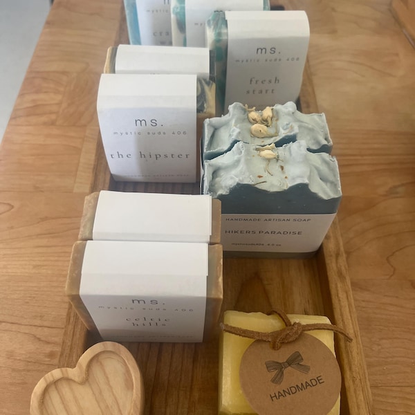 Wooden Candle Holder Set Solid Oak Rustic Multiple Candle Holder Rustic ...