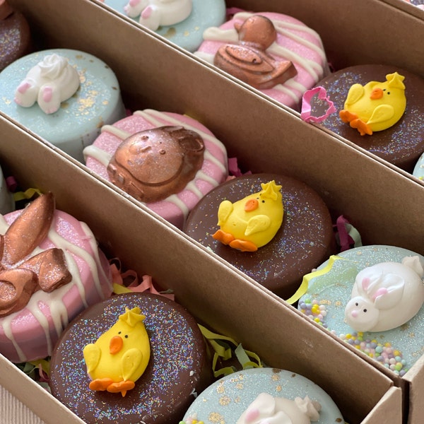 1 Dozen Edible Royal Icing White Rabbits | 1 Inch | Sugar Rabbit ...