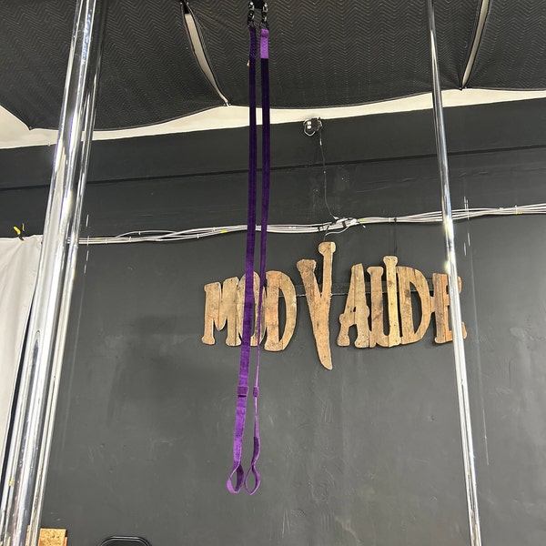 Aerial Straps Heavy Duty White 40\4 Mm, for Aerial Acrobatics, Circus ...