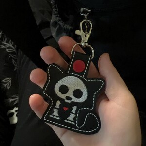 Skelanimal Inspired Key Fobs, Skull Animal Key Chain, Skull Animal