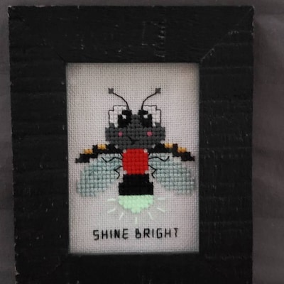 Bright Baby Firefly Cross Stitch Pattern PDF Seven Mini Motivators ...