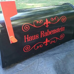 Stacked Monogram Vinyl Decal Etsy