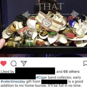 Cigar Band Custom Shadow Box, Personalized Cigar Bands, Been There ...