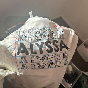 Alyssa added a photo of their purchase