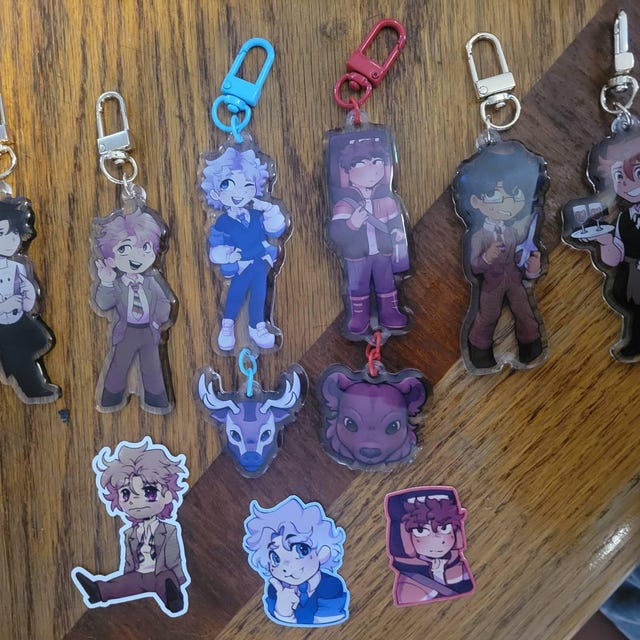 【depound】danny&benny keyring_6colors OssanTheHood Weiner Topper Keychain – benjie escobar art