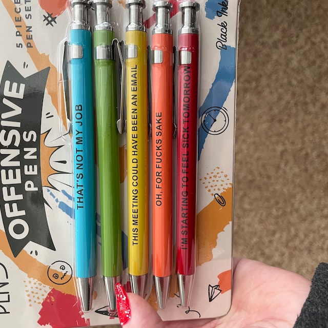 Cat Pens, 10 pc – Offensive Crayons