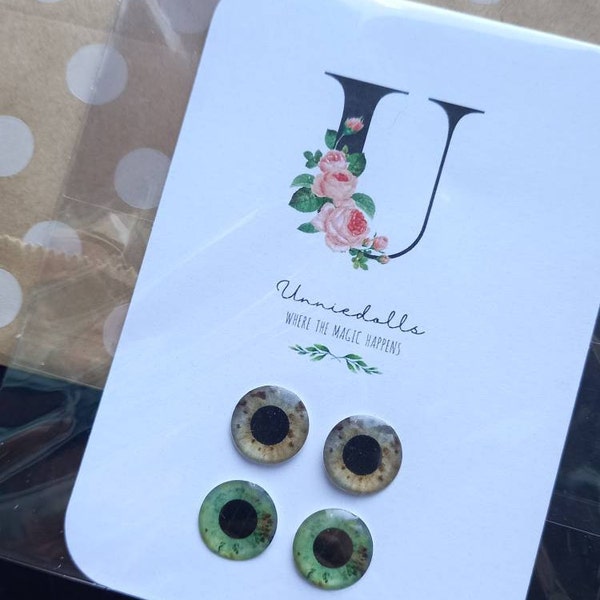 8 Printable REALISTIC Eyechips for Neo Blythe and Pullip Dolls PDF (A4 ...