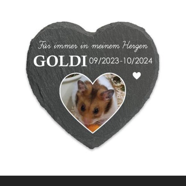 Rat Memorial Stone- Personalized Pet Keepsake- Pet Loss Gift - Custom