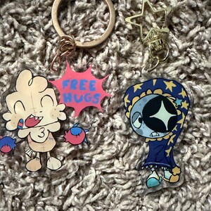 Startime Astro Dandys World Roblox Keychain - Etsy