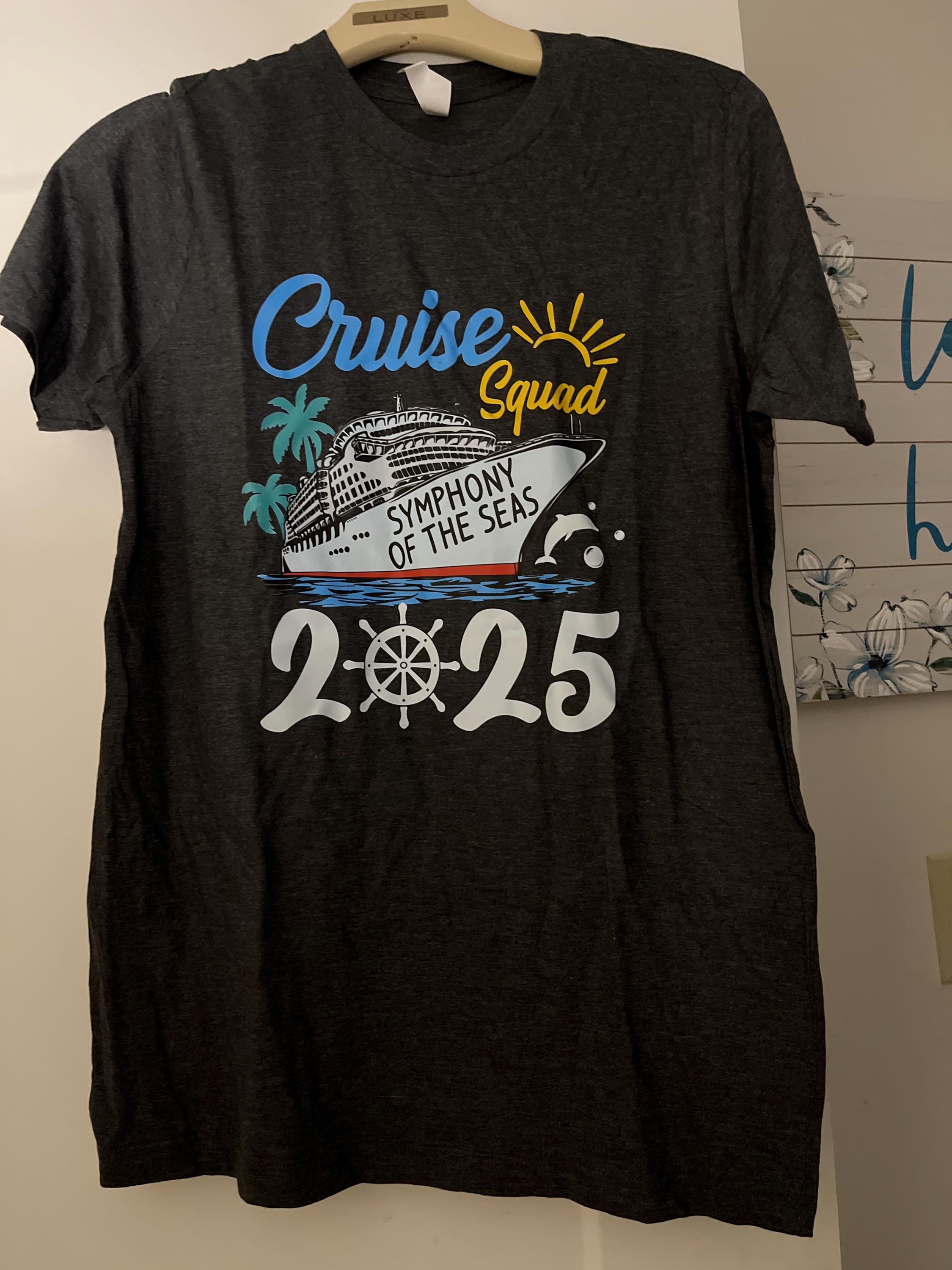 Custom Cruise Squad 2025 Shirt, Cruise Squad Shirt, Custom Cruise Squad Group Shirt for 2025 Season, Custom Family Cruise Shirts, Cruise