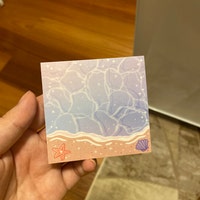 Beach Cute Aesthetic Sticky Note - Etsy UK