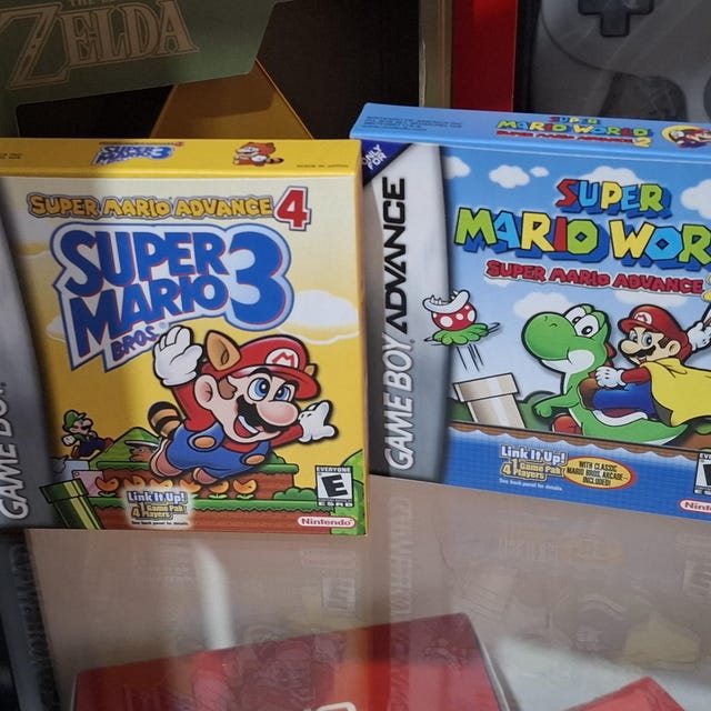 Super Mario Advance 2 - Super Mario World Box for Game Boy