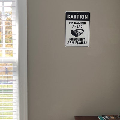 VR Gaming Sign, VR Kid Room Gift, VR Game Room, Game Room Sign, Game ...