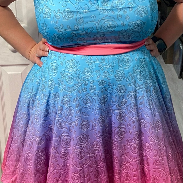 aurora pink blue dress Disney Sleeping Beauty & Clouds -- BoxLunch Exclusive while soft tulle accents create a dreamy Make It Pink! Make It