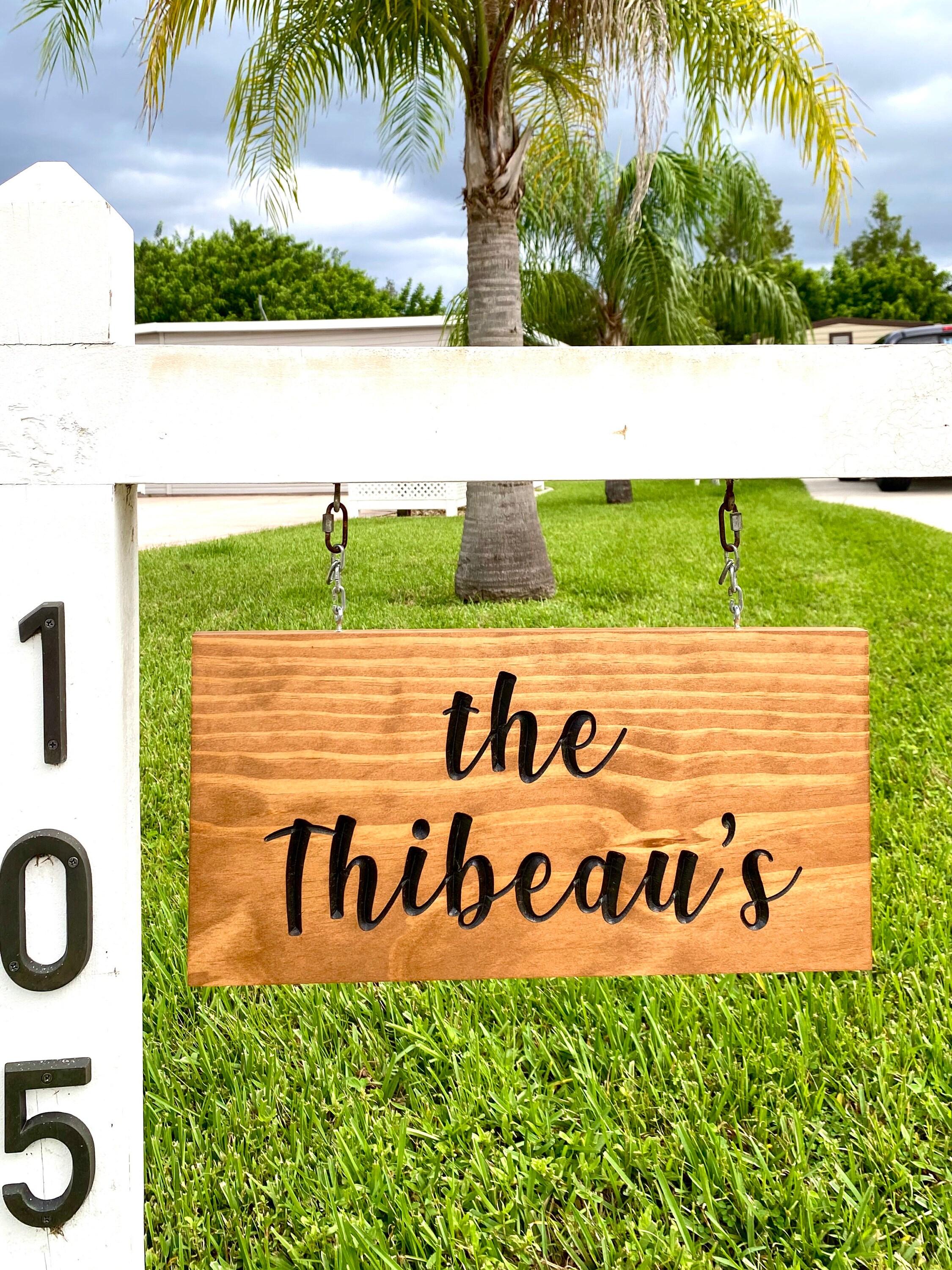 Personalized Wood Sign: Custom Carved Wedding, Family Name