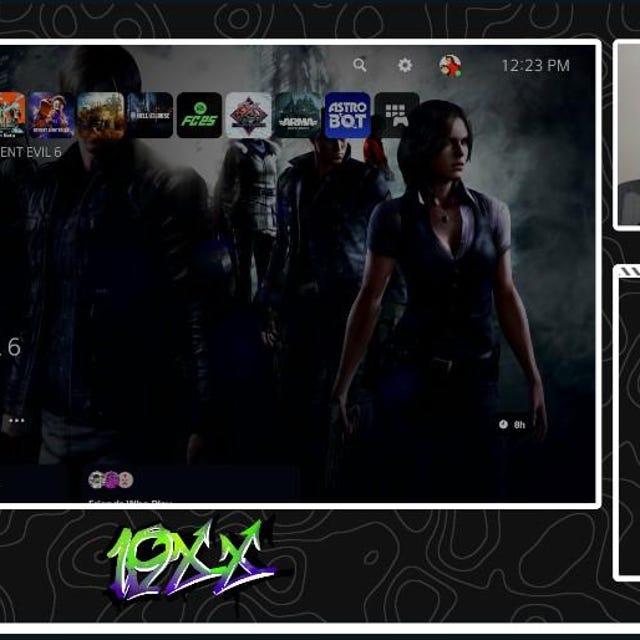 Animated DARK Stream overlays package for Twitch, Youtube, OBS, Streamlabs in topographic dark style