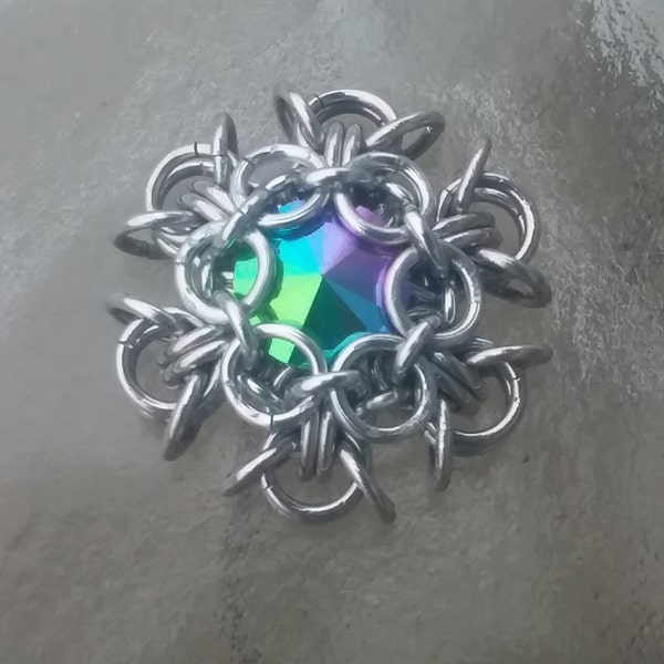 Pixie Snowflake Chain Maille Tutorial - Etsy