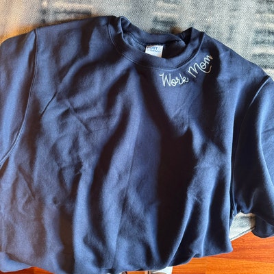 Monogram Quarter Zip Sweatshirt, Super Soft Personalized Half Zip ...