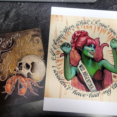 Miss Argentina 8x8 Signed Print - Etsy