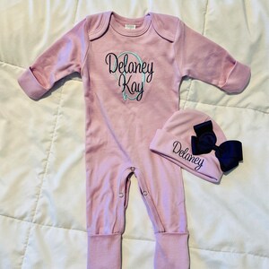 Baby Girl Coming Home Outfit Baby Girl Clothes Newborn Girl - Etsy