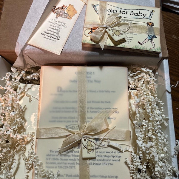 Winnie the Pooh Storybook Books for Baby Card (set of 12) | Classic ...