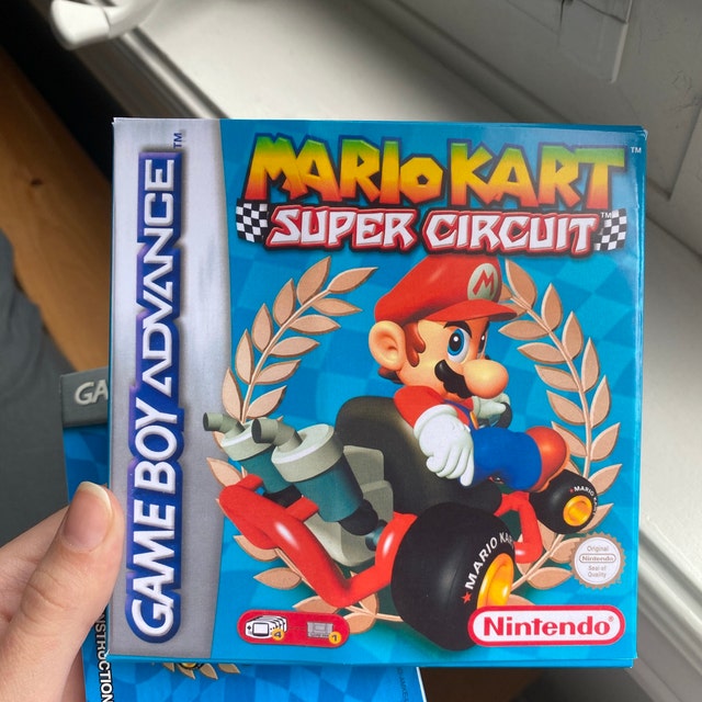ゲームボーイアドバンスSP マリオカート付属 ゲームボーイアドバンス SP 本体とカートリッジセット - メルカリ