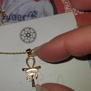 HZMAN Roestvrij staal grote Ankh Cross Hanger Ketting Oud Egyptisch