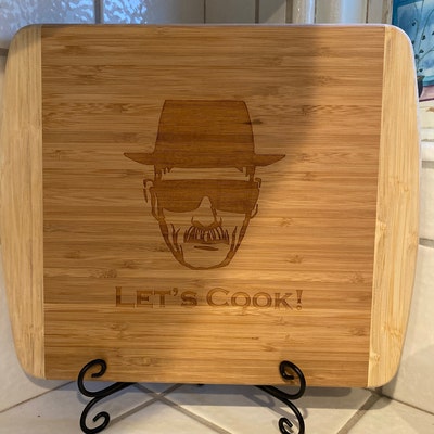 Breaking Bad Cutting Board, Let's Cook, Heisenberg, Walter White ...