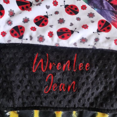 Lady Leopard Minky Blanket