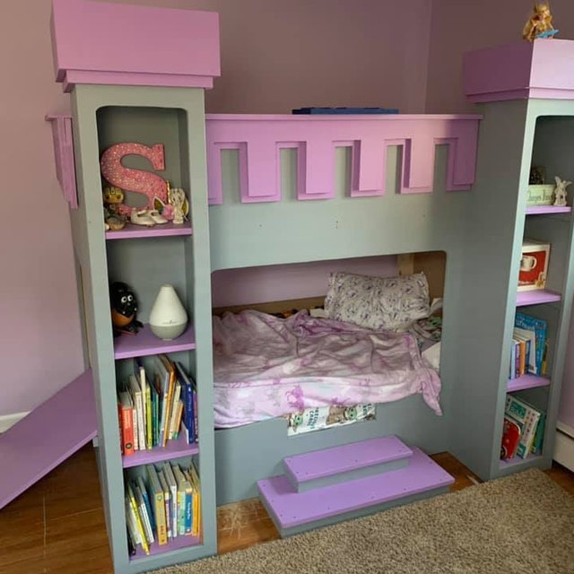 Princess Castle Bed PLANS plans Only Create a Princess Themed Bedroom for Your Child Perfect for the DIY Woodworking Enthusiast Etsy Canada