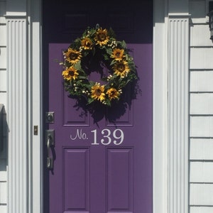 decal number door address street