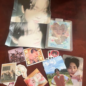 OFFICIAL ENHYPEN 2025 Season's Greetings Polaroid + Film Strip Sticker Set