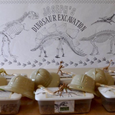 Dinosaur Excavation Dig Coloring Wall Poster Printable - Etsy