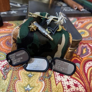 USA Military Army Style Dog Tags - Etsy 日本