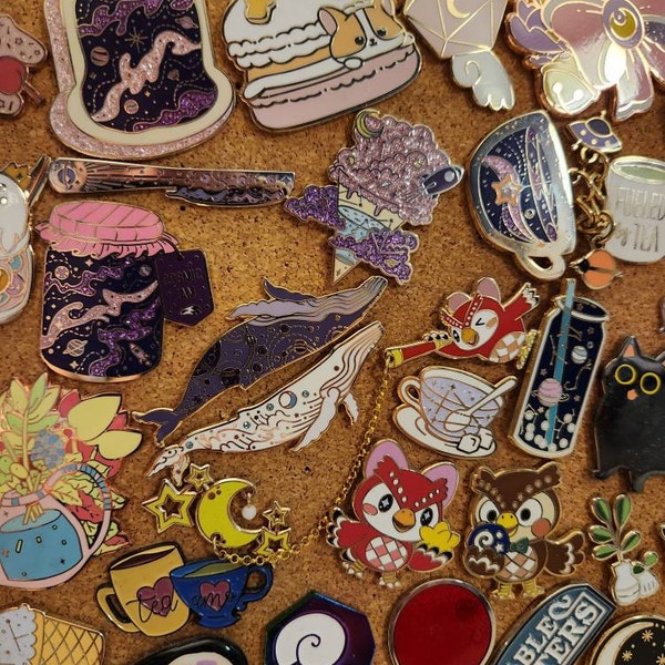 Orbital Humpback Space Whale Enamel Pin - Etsy