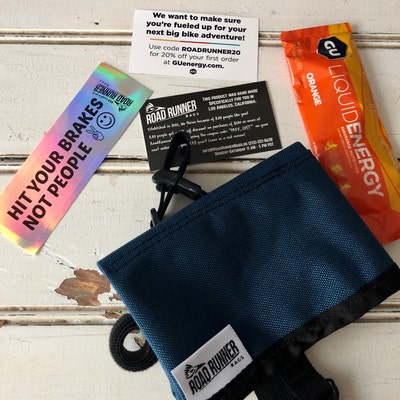 roll top backpack cycling