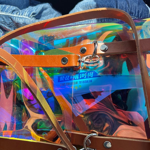 Psychedelic Holographic Backpack