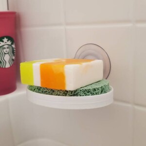 Shower Wall Soap Dish Holder: Wall Mounted Draining Soap Saver for Bathroom  Tile - Rectangle Bar Soapdish with Perforation - Replacement for Suction  Soapholder - vosarea