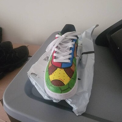 custom dinosaur air force 1