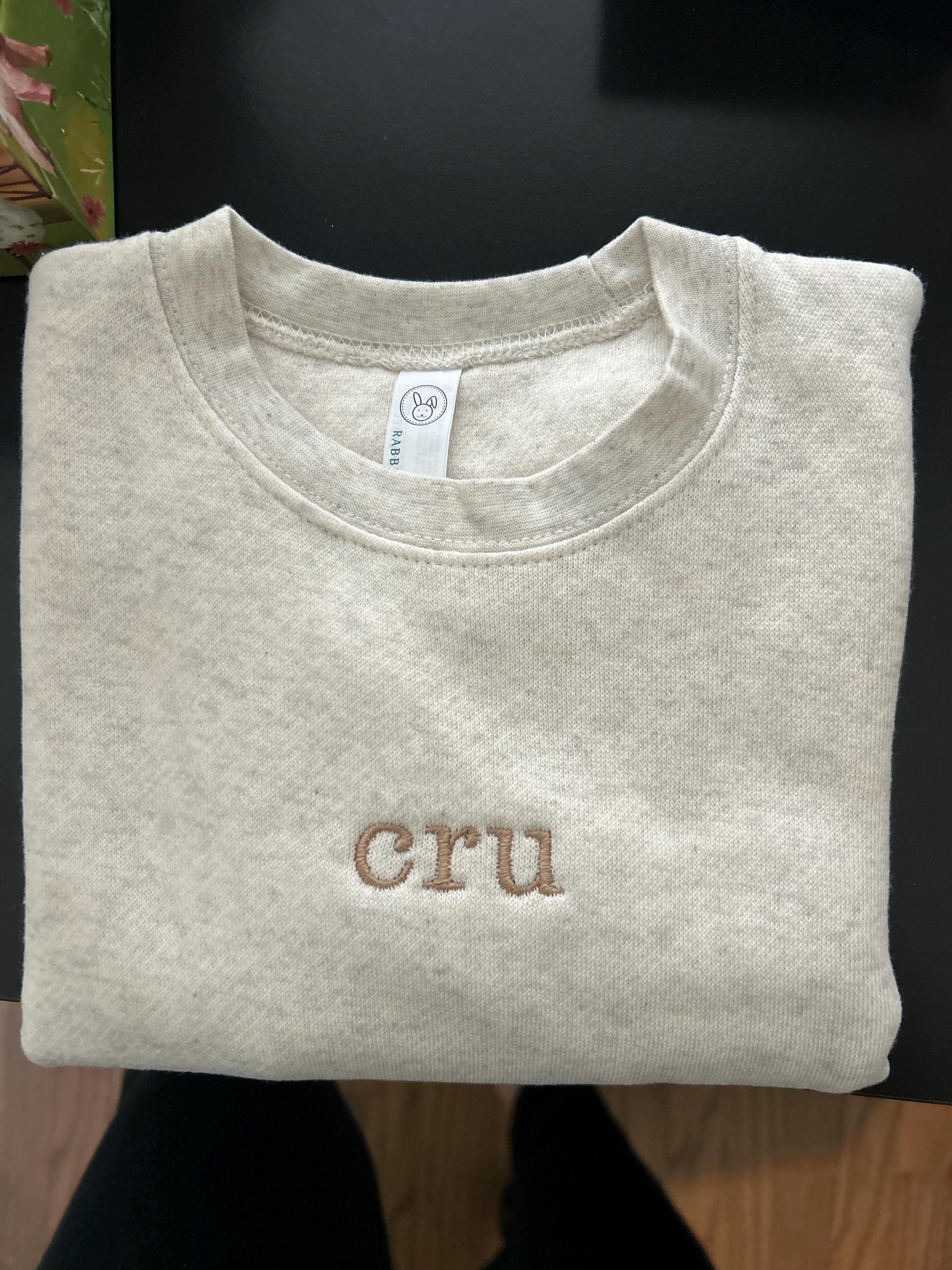 Custom Name Embroidered Crewneck Toddler Sweatshirt - Embroidered Name, Youth Sweatshirt, Personalized Name Sweatshirt Kids name Sweatshirt