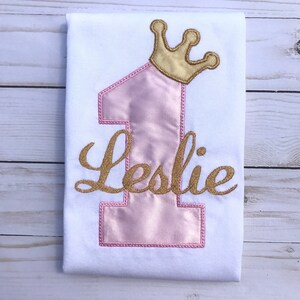 Number 1 Crown Applique Design 4 sizes Machine Embroidery | Etsy
