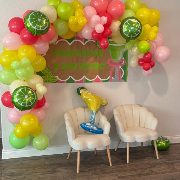 Margs and Matrimony Bachelorette Party Margarita Balloons Margs ...