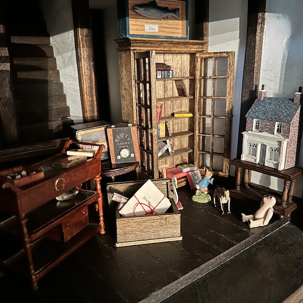 1/148th Scale Dolls House Shop for 1/12 Scale Dolls House or 1/12th ...