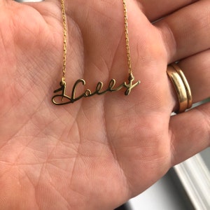 Holly name necklace Clearance