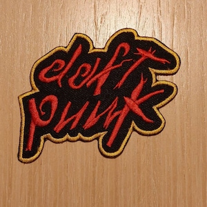 Daft punk embroidered logo sweatshirt best sale
