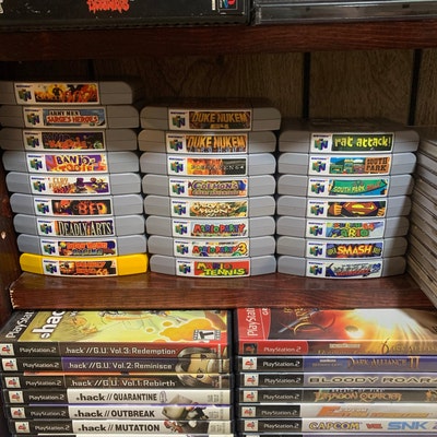 Nintendo N64 End Labels includes Full Library - Etsy